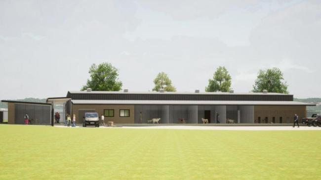 A proposed design of Dubbo City Animal Shelter.