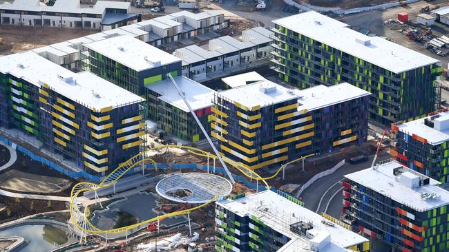 The Athletes Village is due for handover to GC2018 organisers next month, but the builder’s licence has been restricted.