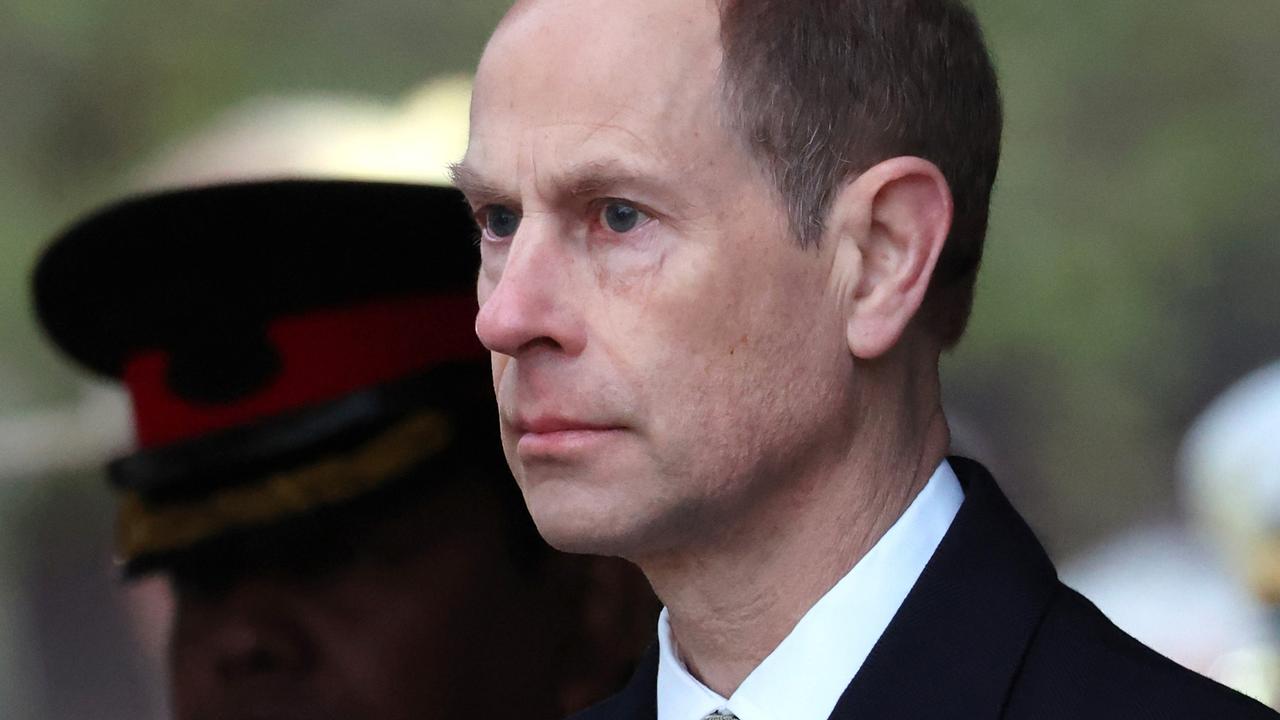 Prince Edward, Duke of Edinburgh attended the service. Picture: Chris Jackson/Getty Images