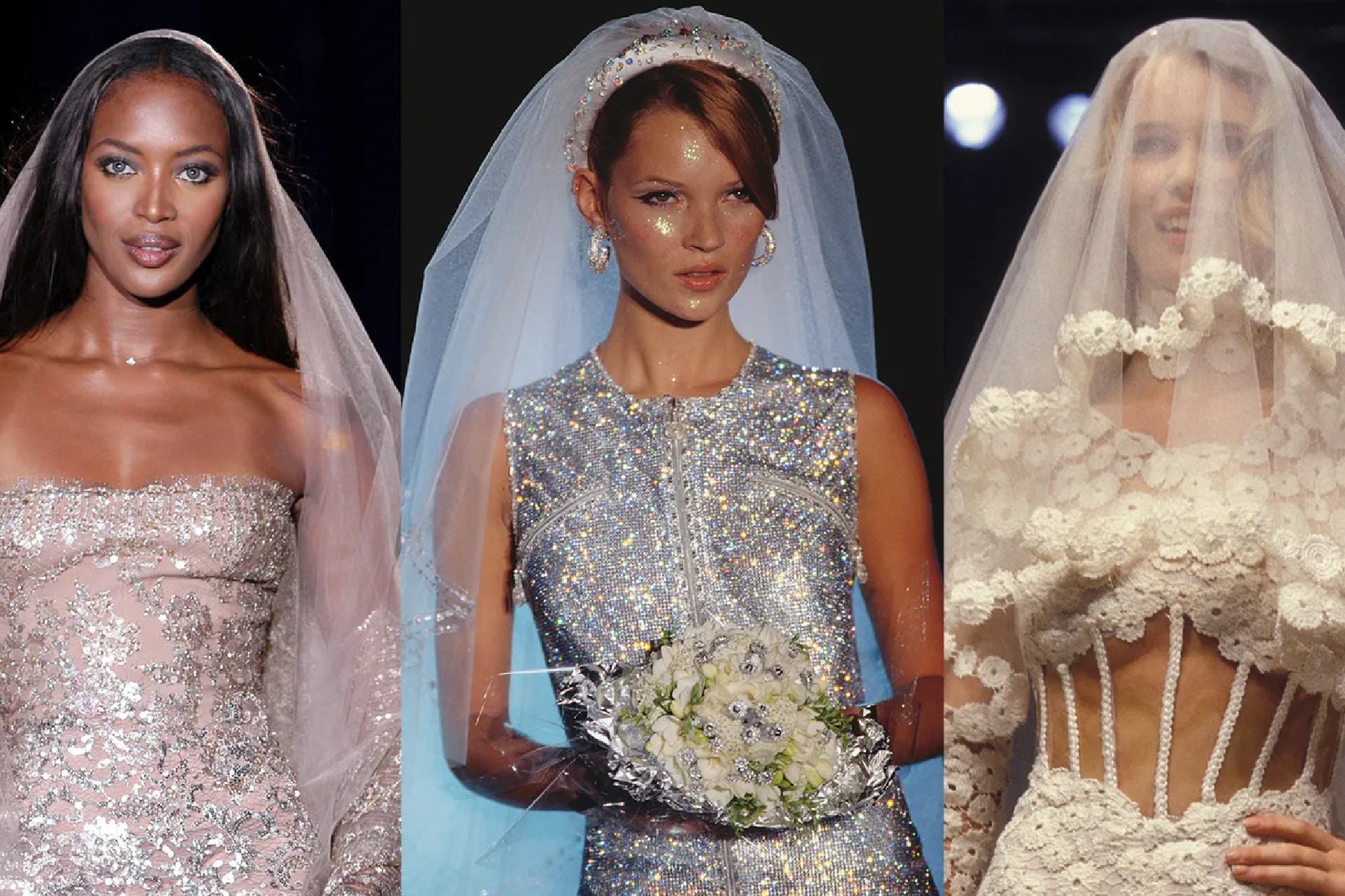 From Kate Moss to Christy Turlington: what 24 models wore to get married -  Vogue Australia