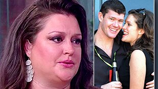 Tziporah Malkah speaks about the early signs of James Packer's issues with mental illness on Sunrise. Inset: Malkah, then known as Kate Fischer, during her days as Packer's partner.