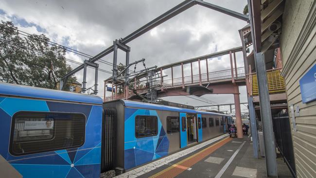 Sunbury train station is getting high capacity trains.