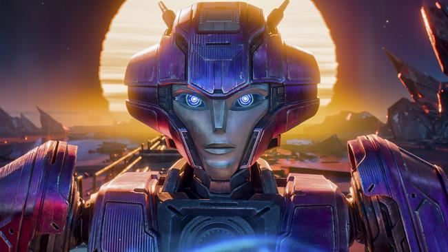 Scarlett Johansson’s Elita-1 in Transformers One.