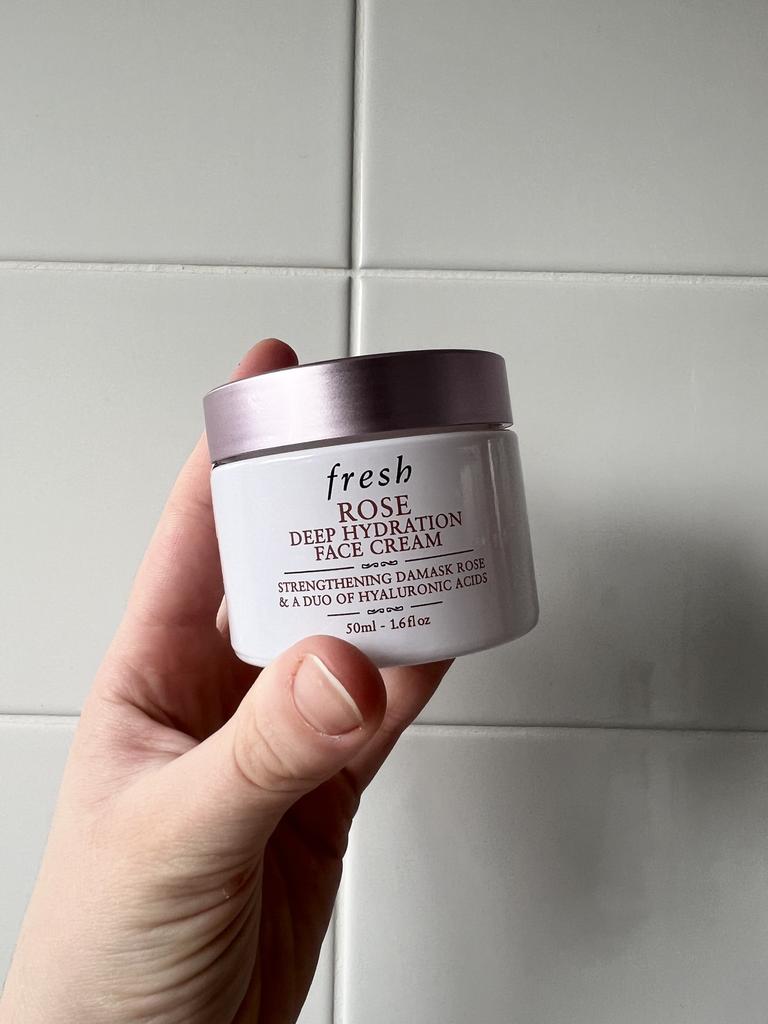 Fresh Rose Deep Hydration Face Cream Moisturizer. Picture: Marina Tatas/Supplied