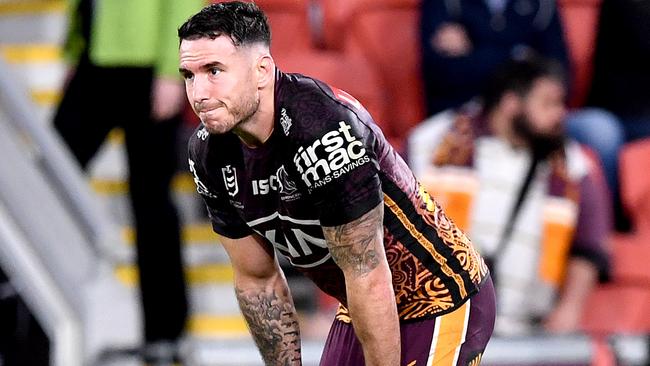 Darius Boyd was frustrated with the late capitulation against the Sharks.