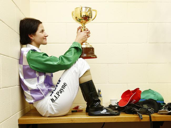 Michelle Payne, you legend! Picture: Colleen Petch.