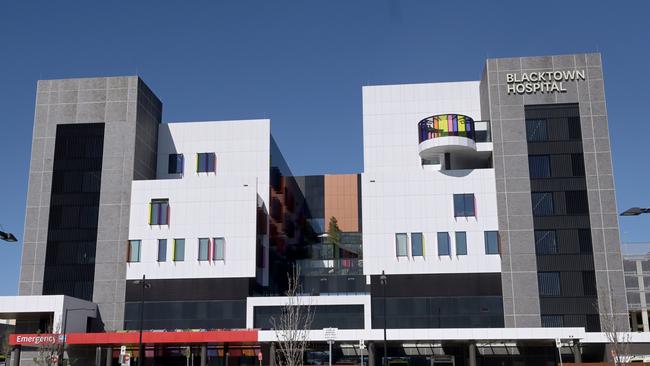 Blacktown Hospital, where the emergency department is said to be “always lacking in basic resources and equipment”. Picture: Jeremy Piper