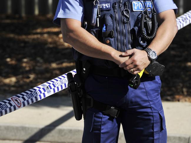 Police and forensic at Brown Crescent, Seville Grove where a body was found. Generic.