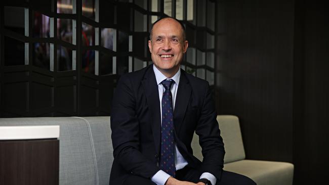 TPG CEO Inaki Berroeta said the company’s transformation continues at pace. Picture: Adam Yip