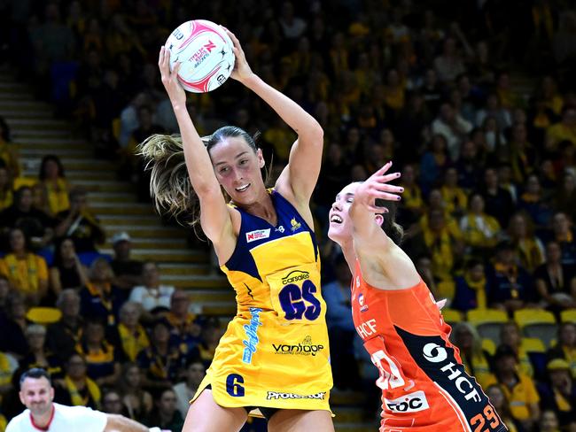 Cara Koenen starred for the Lightning. Picture: Bradley Kanaris/Getty Images