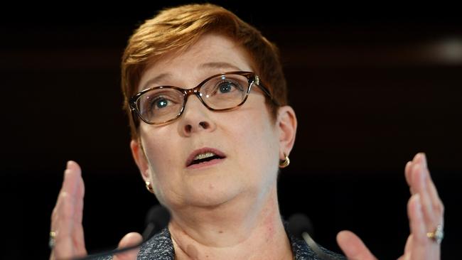 Senator for western Sydney Marise Payne said the upgrades will help improve safety and traffic flow. Picture: Tracey Nearmy