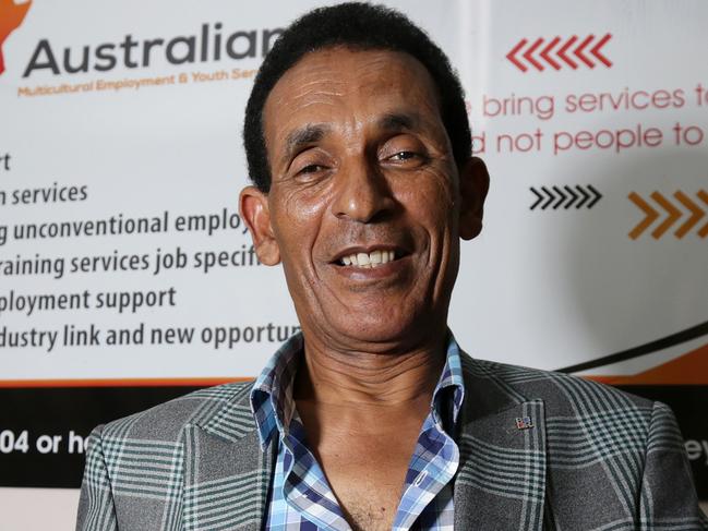 Former Victorian of the Year Berhan Ahmed says Athletics Australia has a ‘big, big problem’. Picture: George Salpigtidis