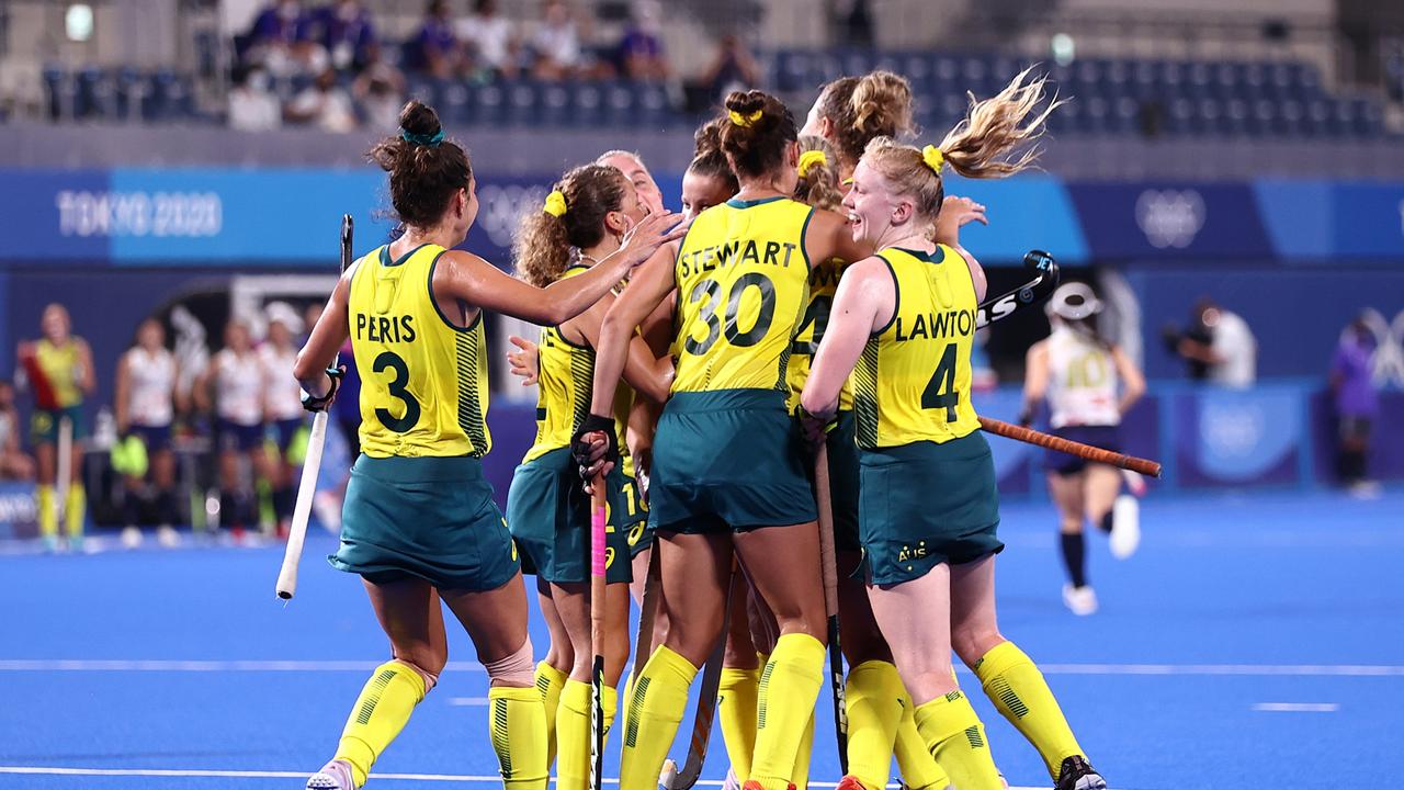 Madison Fitzpatrick scored the matchwinning goal against Japan at Oi Hockey Stadium but was not even in the initial Olympics squad. Photo: Getty Images