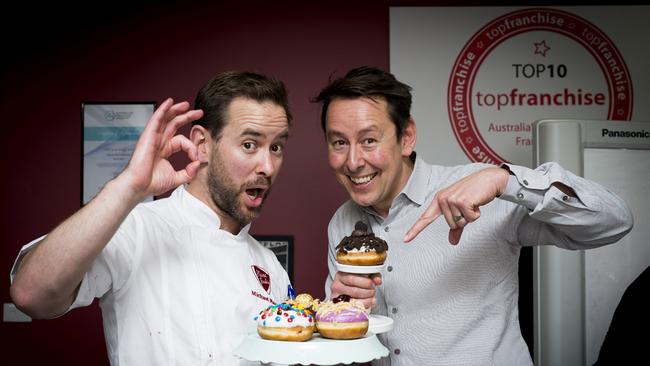 Michael Plarre and Steve Plarre from Ferguson Plarre Bakehouse says doughnuts are the real deal.