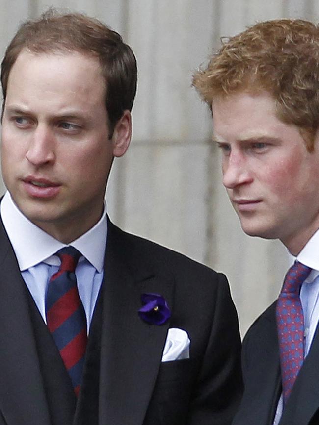 Prince William and Prince Harry.