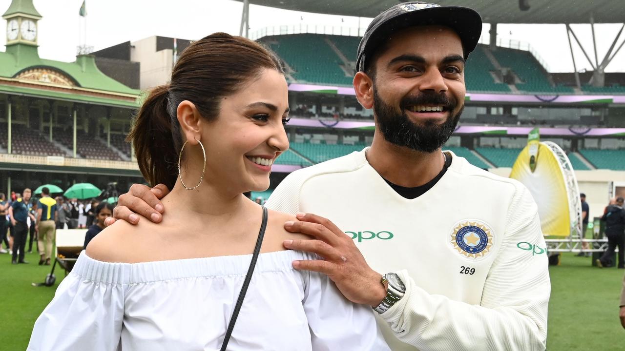 Virat Kohli and his wife Anushka Sharma.