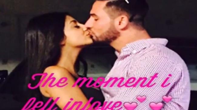 A still from the online flipbook featuring Salim Mehajer and ‘Hooda’. Picture: Supplied