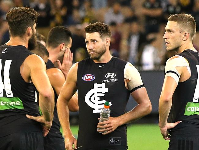 Dale Thomas had 17 touches against Richmond. Picture: Wayne Ludbey