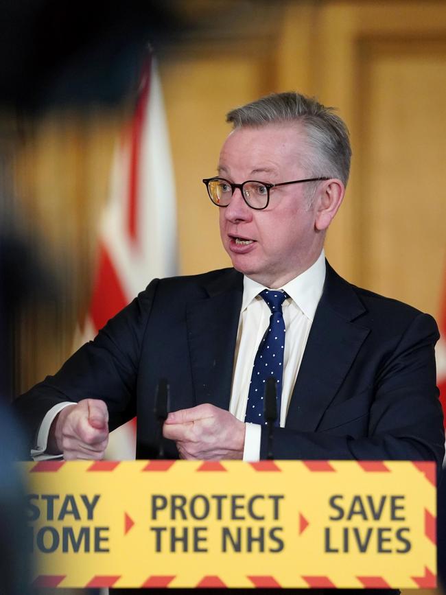 Michael Gove. Picture: 10 Downing Street