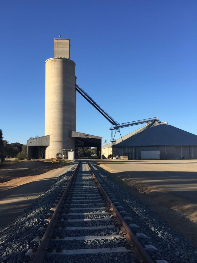 GrainCorp Tocumwal receival site, which is benefitting from a $3 million upgrade.