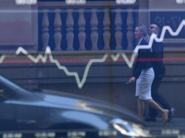 SYDNEY, AUSTRALIA - NCA NewsWire Photos SEPTEMBER, 03, 2020: Digital market boards at the Australian Stock Exchange (ASX) in Sydney. Picture: NCA NewsWire/Joel Carrett