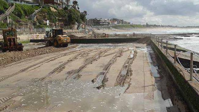 Gold Coast ocean pool investigation by the council – example of pool maintenance in Sydney.