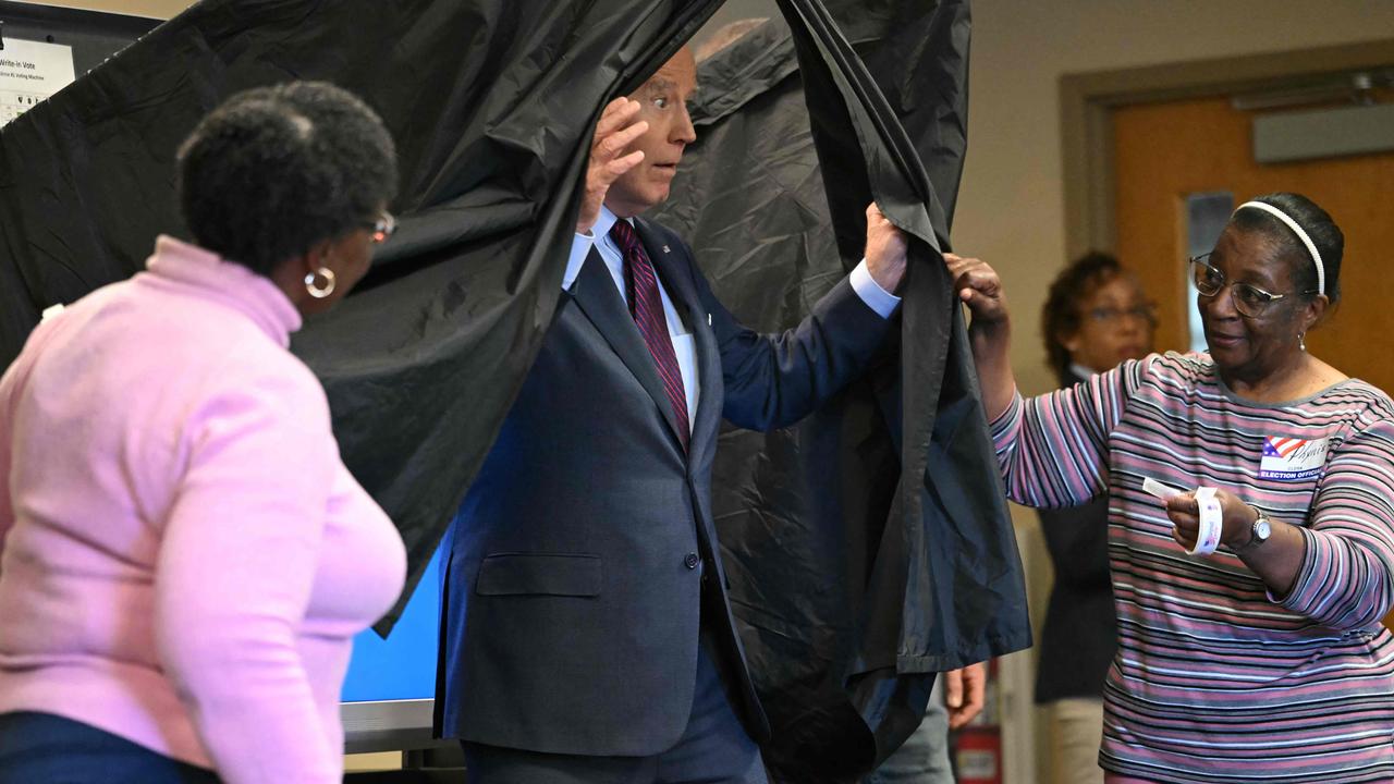 Sweet or bittersweet? Biden casts vote early