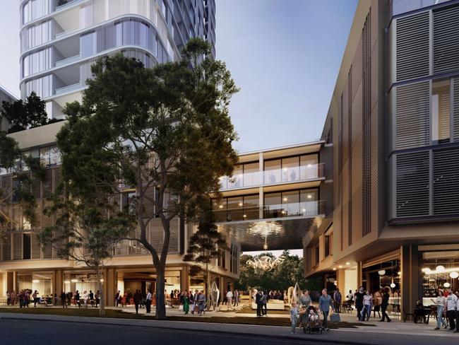 Artist impressions for the 22-storey tower proposed for 8-10 New McLean Street, Edgecliff