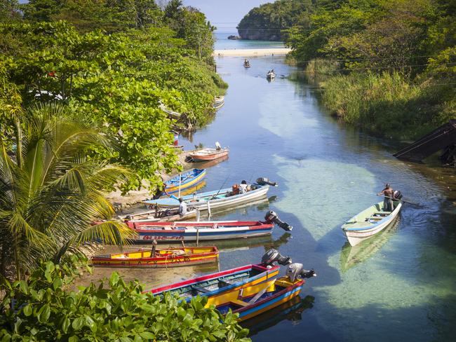 The White River in Ocho Rios, near Ian Fleming’s house in Jamaica.