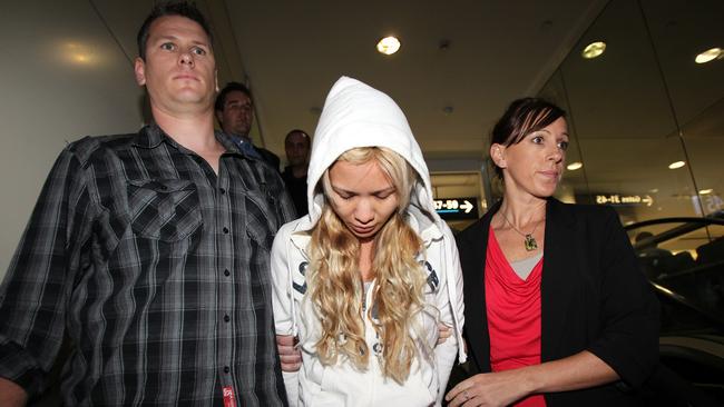 Ms Starr was brought back to Sydney to face drug charges in 2012.