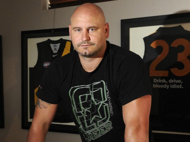 S52sr980 Aaron James is a former AFL and country football full-forward superstar. He was recently deregistered and cannot play ever again, and does not want future involvement in the sport.