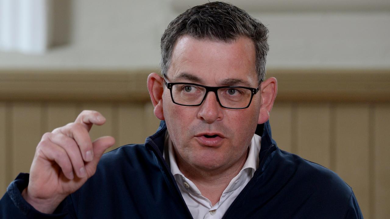 Former Victorian Labor premier Daniel Andrews