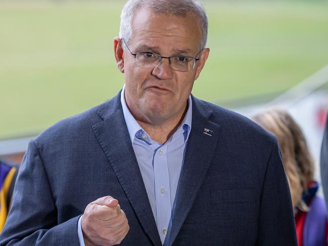 ScoMo admits mistake as election looms