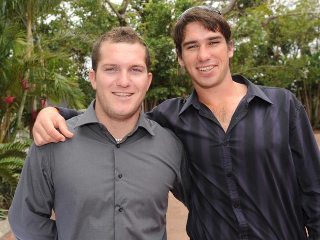 Anthony Gunnell and Brendan Tremlet at the 2011Townsville Ladies Day Races held at the Cluden Race Track