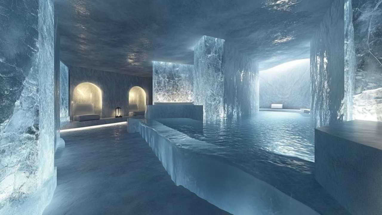 The bunker, named “Aerie,” will come equipped with lavish amenities, including wellness programs, gourmet restaurants, and indoor swimming pools. (Picture: SAFE)