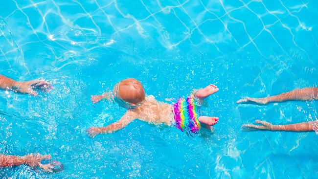 Baby swim nappies no better than regulars in the water: specialist