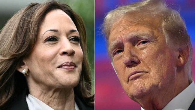 Kamala Harris and Donald Trump have savaged each other as their rival campaigns get going. Picture: AFP.