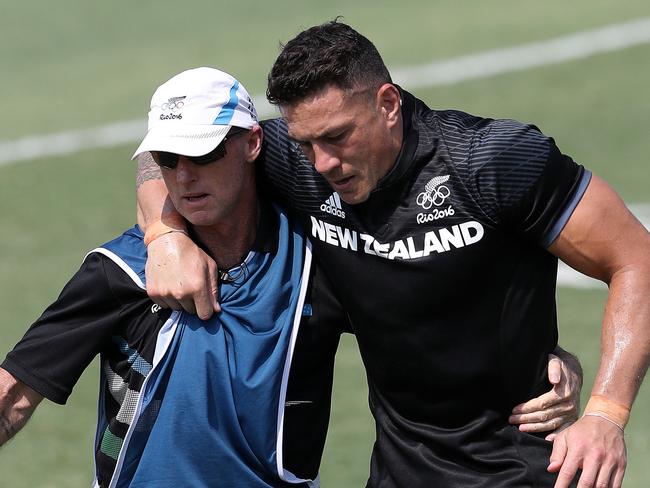 Sonny Bill Williams put his body through hell in both rugby league and rugby unionPics Adam Head