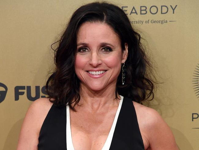 Julia Louis-Dreyfus announced her breast cancer diagnosis this morning. Picture: Angela Weiss