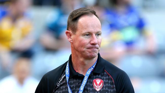 St Helens coach Justin Holbrook. Picture: Getty Images