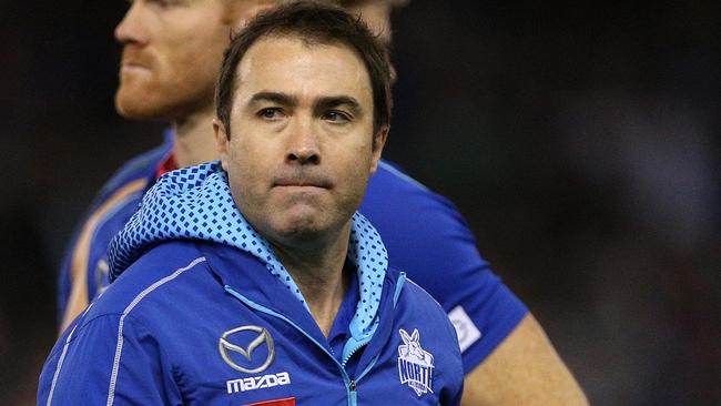 The Saints will vet former North mentor Brad Scott as they would any other potential coaching candidate. Picture: AAP