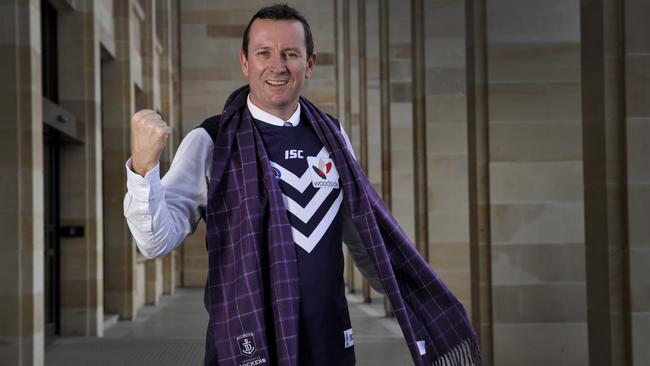 The AFL hasn’t forgotten the words of WA Premier Mark McGowan.