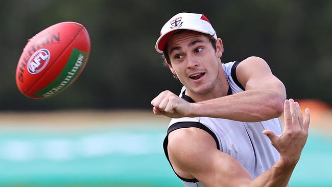 Jack Steele has a terrific scoring history against Melbourne. Picture: Michael Klein