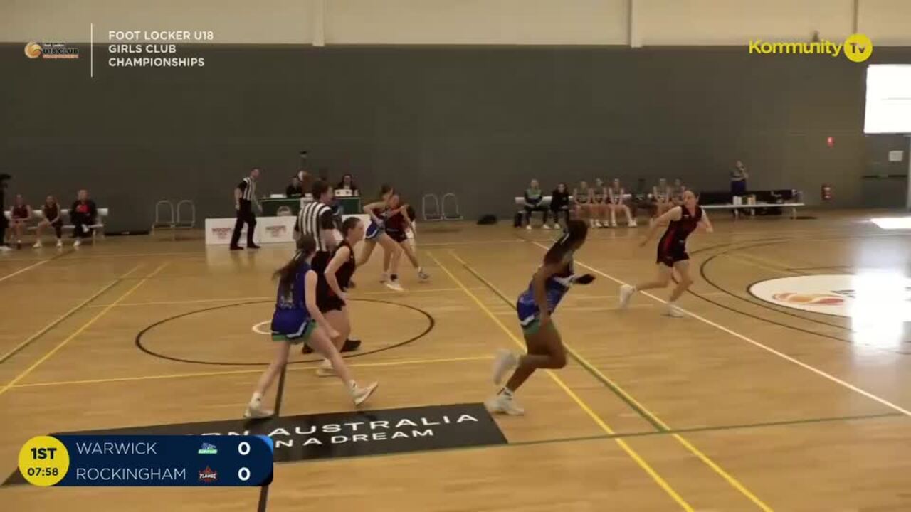 Replay: Warwick Senators v Rockingham Flames (Girls) - 2024 BA Under-18 Club Championships Day 4