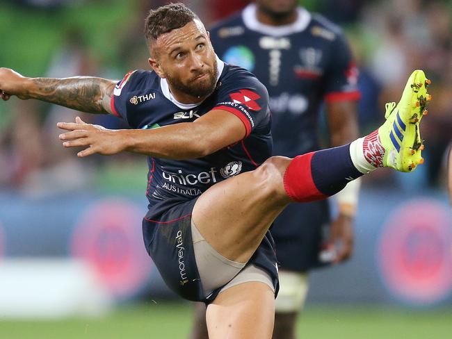 Quade Cooper will be keen to impress against his old team this weekend. 