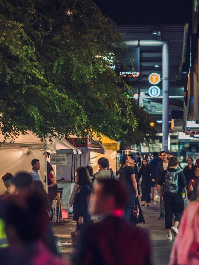 A generic photo of the markets at Chatswood Mall.