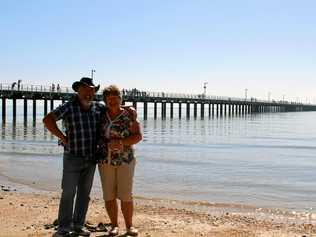 NO REGRETS: Mason and Wendy Wong are loving their move to Hervey Bay. Picture: Emily Black