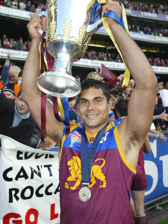 Ex-Pie Mal Michael became a triple premiership Lion.