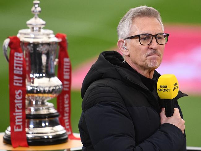 Gary Lineker will announce he is leaving the BBC. Picture: AFP