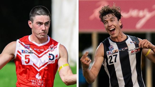 Thomas Toma for Waratah and Spencer for the Palmerston Magpies in the 2024-25 NTFL season.